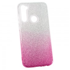 Чехол силиконовый Shine Xiaomi Redmi Note 8 градиент розовый