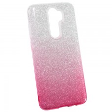 Чехол силиконовый Shine Xiaomi Redmi Note 8 Pro градиент розовый
