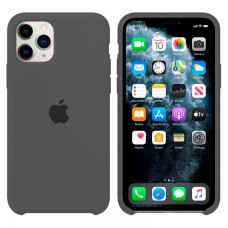 Чехол Silicone Case Apple iPhone 11 Pro Max темно-серый 35