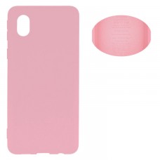 Чехол Silicone Cover Full Samsung A01 Core A013 розовый