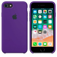 Чехол Silicone Case Apple iPhone 7, 8 фиолетовый 43