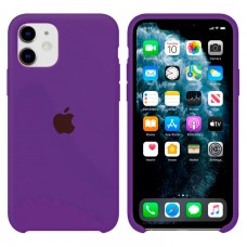 Чехол Silicone Case Apple iPhone 11 фиолетовый 34