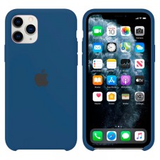 Чехол Silicone Case Apple iPhone 11 Pro темно-синий 36