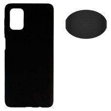 Чехол Silicone Cover Full Samsung M51 2020 M515 черный