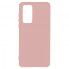 Чехол Silicone Cover Full Huawei P40 розовый