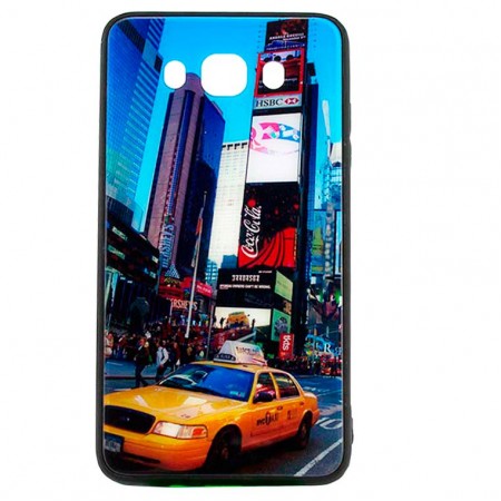 Чехол накладка Glass Case New Samsung J7 2016 J710 такси