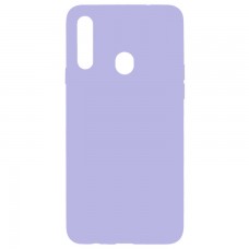 Чехол Silicone Cover Full Samsung A20s 2019 A207 сиреневый