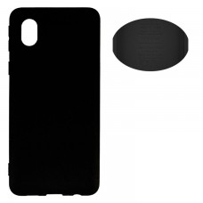 Чехол Silicone Cover Full Samsung A01 Core A013 черный