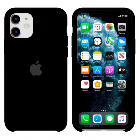 Чехол Silicone Case Apple iPhone 11 черный 18