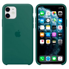 Чехол Silicone Case Apple iPhone 11 бледно-зеленый 55
