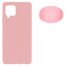 Чехол Silicone Cover Full Samsung A42 5G A426 розовый