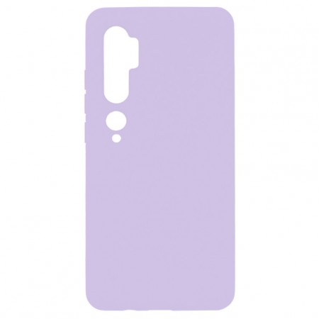 Чехол Silicone Cover Full Xiaomi Mi Note 10, Mi CC9 Pro сиреневый