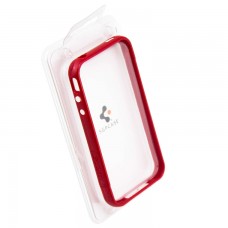 Чехол-бампер пластиковый Apple iPhone 4 красный