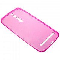 Чехол силиконовый цветной ASUS ZenFone 2 5.5″ розовый