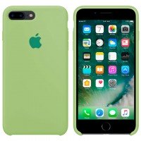 Чехол Silicone Case Apple iPhone 7 Plus, 8 Plus салатовый 01