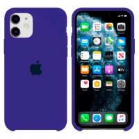Чехол Silicone Case Apple iPhone 11 синий 44