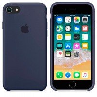 Чехол Silicone Case Apple iPhone 6, 6S темно-синий 08