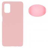 Чехол Silicone Cover Full Samsung M51 2020 M515 розовый