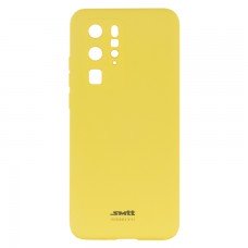 Чехол силиконовый SMTT Huawei P40 Pro желтый