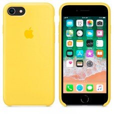 Чехол Silicone Case Apple iPhone 6, 6S желтый 28