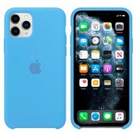 Чехол Silicone Case Apple iPhone 11 Pro голубой 16
