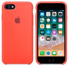 Чехол Silicone Case Apple iPhone 6, 6S светло-оранжевый 02