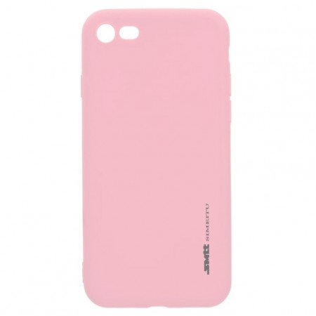 Накладка силиконовая SMTT Apple iPhone 7 Plus, 8 Plus розовый