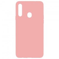 Чехол Silicone Cover Full Samsung A20s 2019 A207 розовый