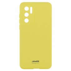 Чехол силиконовый SMTT Huawei P40 желтый