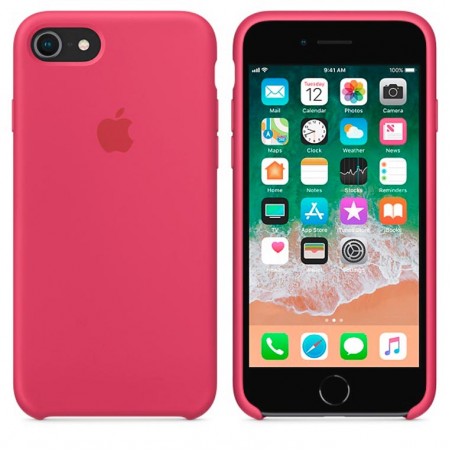 Чехол Silicone Case Apple iPhone 6 Plus, 6S Plus бордовый 37