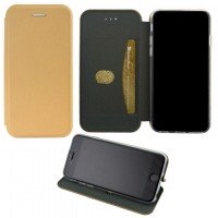 Чехол-книжка Elite Case Nokia 7 Plus золотистый