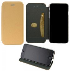 Чехол-книжка Elite Case Apple iPhone X, XS золотистый