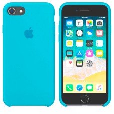 Чехол Silicone Case Apple iPhone 6, 6S голубой 16