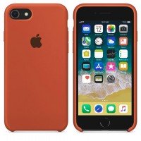 Чехол Silicone Case Apple iPhone 6, 6S коричневый 33