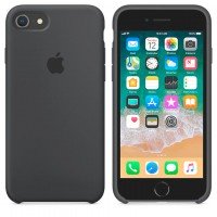 Чехол Silicone Case Apple iPhone 6 Plus, 6S Plus темно-серый 15