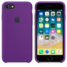 Чехол Silicone Case Apple iPhone 7, 8 фиолетовый 34