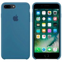 Чехол Silicone Case Apple iPhone 7 Plus, 8 Plus бледно-голубой 53