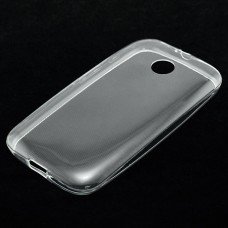 Чехол силиконовый Slim Motorola Moto E прозрачный