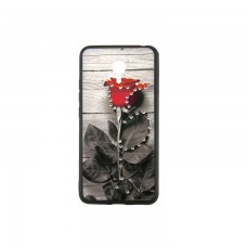 Чехол накладка Flower Case Meizu M5 Note Plank Rose