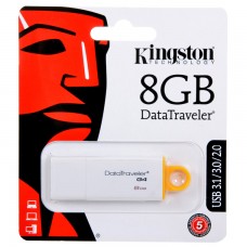 USB Флешка 8GB Kingston DTI G4 белая
