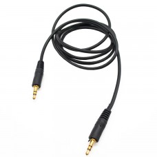 AUX кабель 3.5 mini jack 1.5m черный
