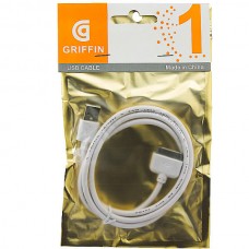 USB кабель Griffin Apple iPhone 4S 1m белый