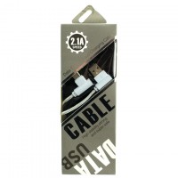 USB кабель Speed cloth 2.1A Type-C 2L-образный 1m серый