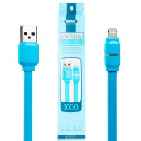 USB кабель Remax Breathe RC-029i lightning 1m синий