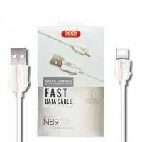 USB кабель XO NB9 Type-C 1m белый