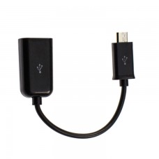 Переходник-адаптер USB-Micro USB OTG CA157 black 0.1m