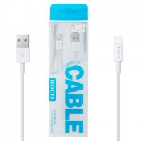 USB кабель Hoco UPL02 lightning 1.2m белый