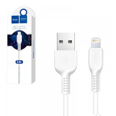 USB кабель Hoco X20 ″Flash″ lightning 2m белый