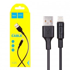 USB кабель Hoco X25 ″Soarer″ lightning 1m черный