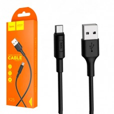 USB кабель Hoco X25 ″Soarer″ micro USB 1m черный